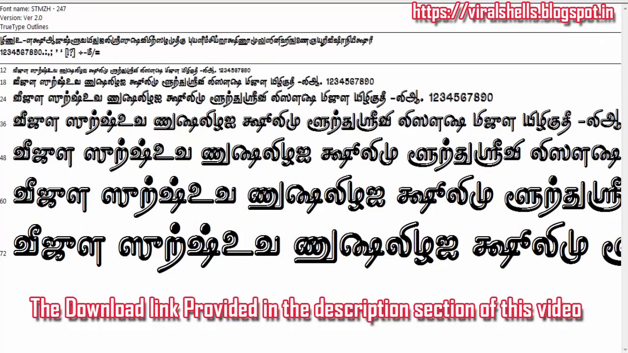 bamini tamil font free download windows 7